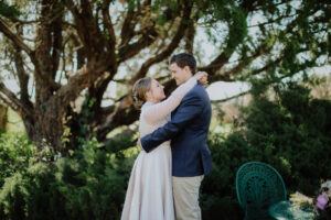 Mariage intime dans le jardin de Mudgee - Mariage à pois