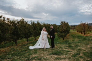 Mariage romantique dans un domaine viticole au domaine Pialligo