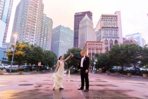 Romantic Monochromatic Westin Pittsburgh Wedding. For more hotel wedding ideas, visit burghbrides.com!