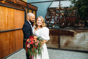 Mariage urbain chaleureux au Black Brisbane