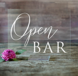 Open Bar au mariage : AVANTAGES + INCONVÉNIENTS