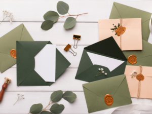 Où acheter des enveloppes de mariage pour les invitations de mariage de bricolage