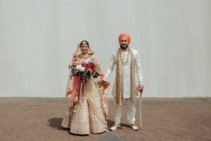 Photos éclatantes et époustouflantes d'un mariage indien et kiwi en Nouvelle-Zélande