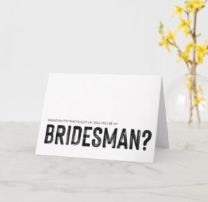 Pouvez-vous vraiment avoir un BridesMan ?  - Idées de blogs de mariage : Soirée de mariage par K'Mich - Services de mariage SANS STRESS