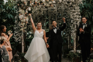 Pretty Blush & Gold Botanical Planterra Conservatoire Mariage