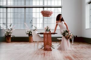 Anthropologie Inspired Wedding Styled Shoot. For more whimsical wedding ideas, visit burghbrides.com!