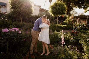 Sweet Flower Cottage Elopement - Mariage à pois