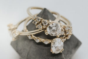 3 diamond rings