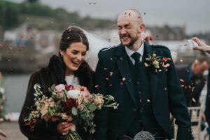 UN MICRO MARIAGE INTIME À STONEHAVEN HARBOUR