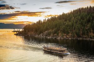 Un guide de week-end romantique à Coeur d'Alene, Idaho