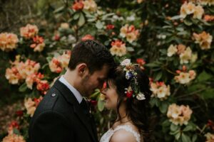 Un joyeux mariage printanier au château de Drumtochty